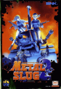 Metal Slug 2 Neo Geo AES US box art